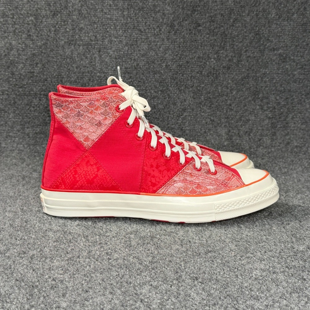 Converse Chuck 70 Lunar New Year Patchwork Shoes Men's 11.5 Red Retro Athletic